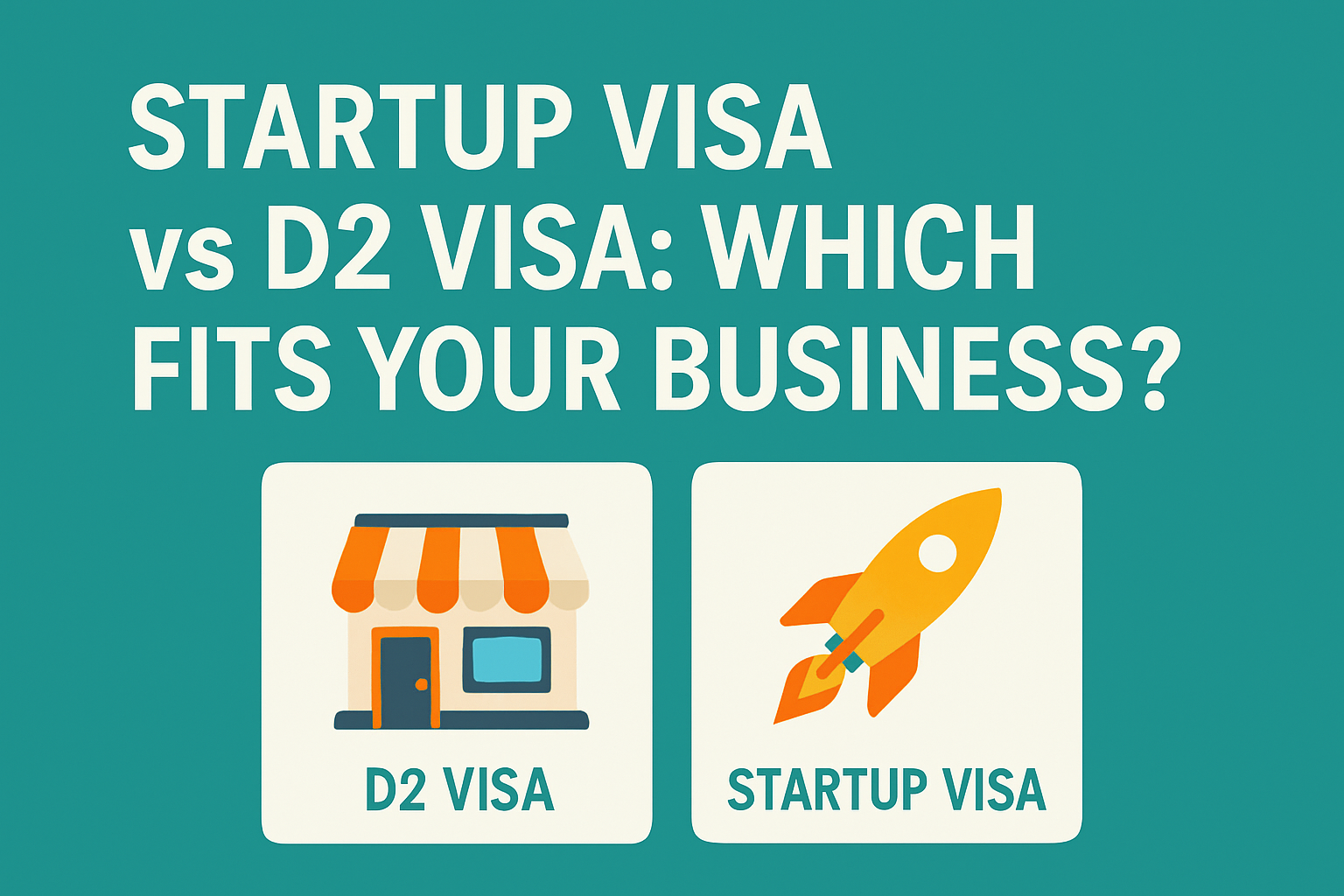 Startup Visa vs D2 Visa in Portugal: What You Need to Know