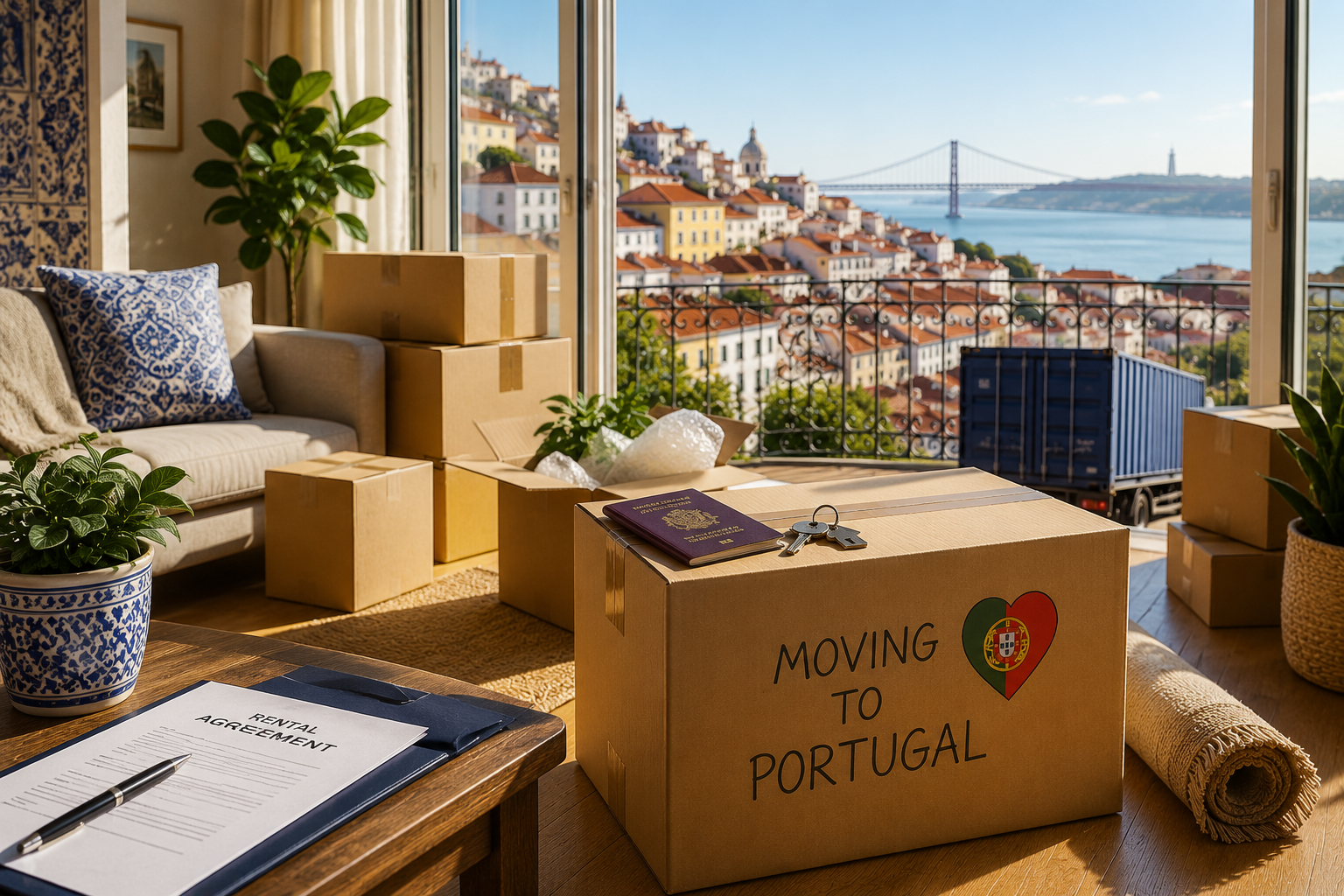 Can You Import Your Household Goods to Portugal Duty-Free Before Receiving Your Residence Card?